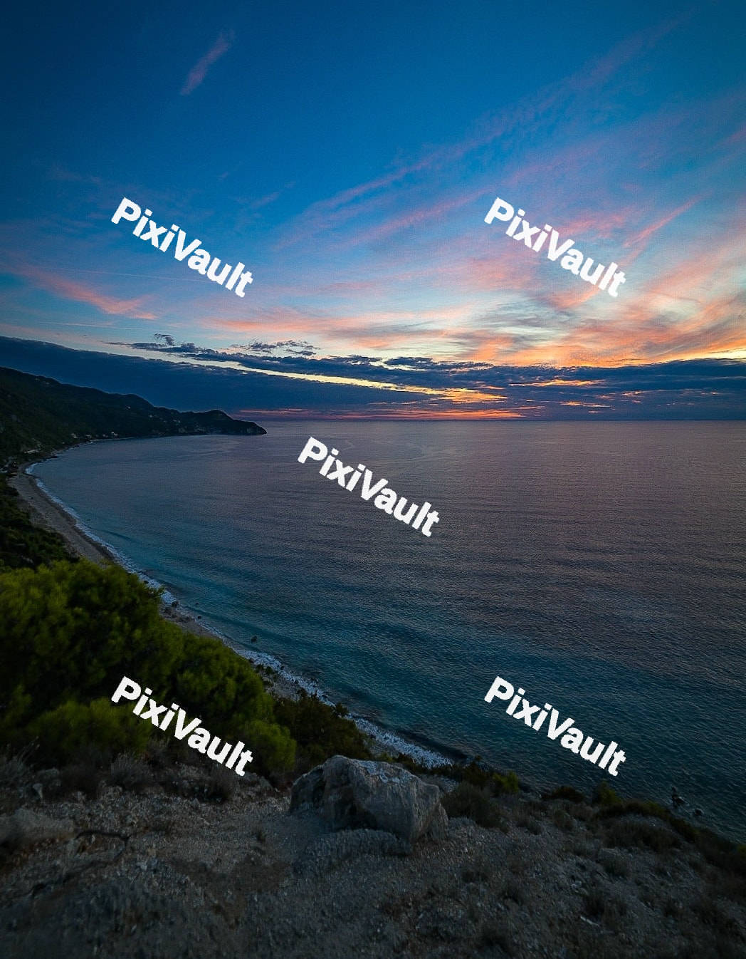 Beach sunset